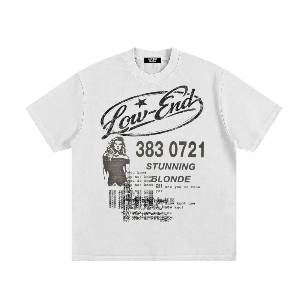 "STUNNING BLONDE!" TEE