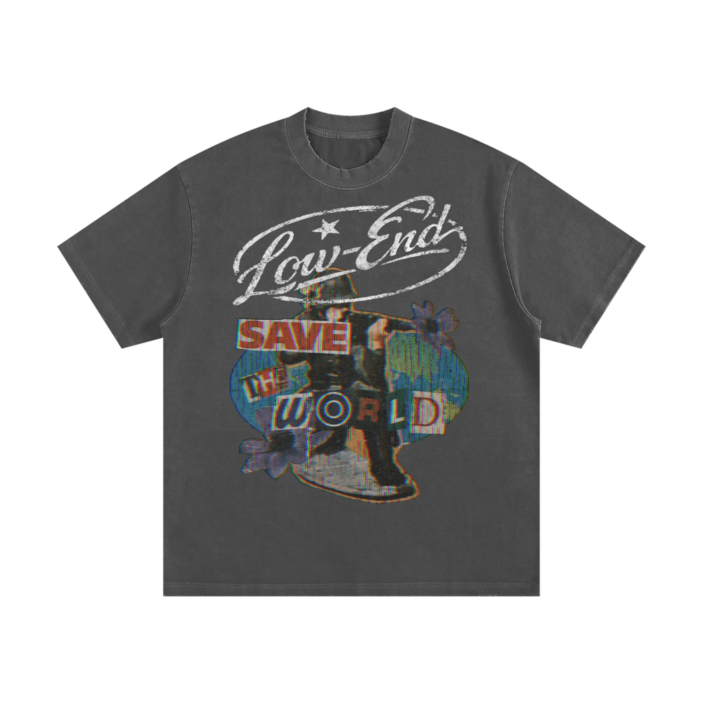 "SAVE THE WRLD!" TEE