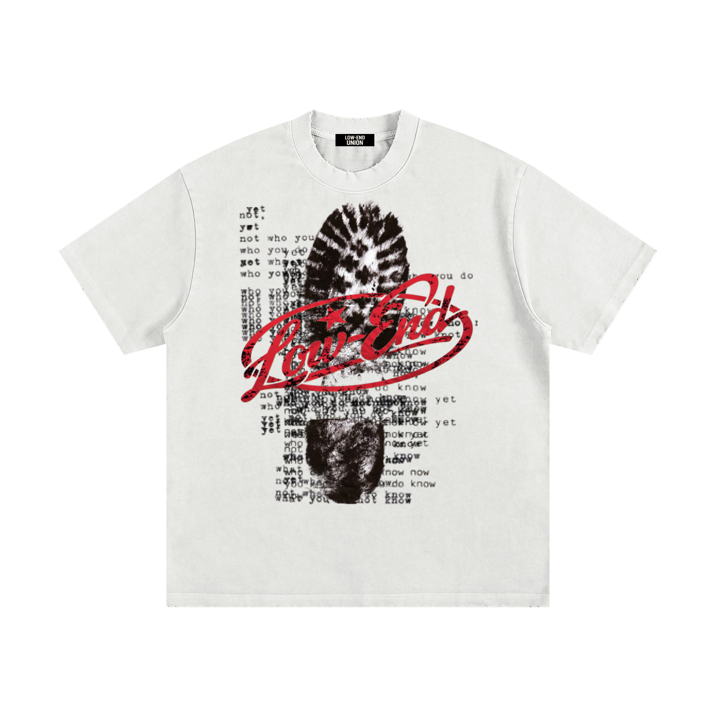 "STEPPED ON!" TEE