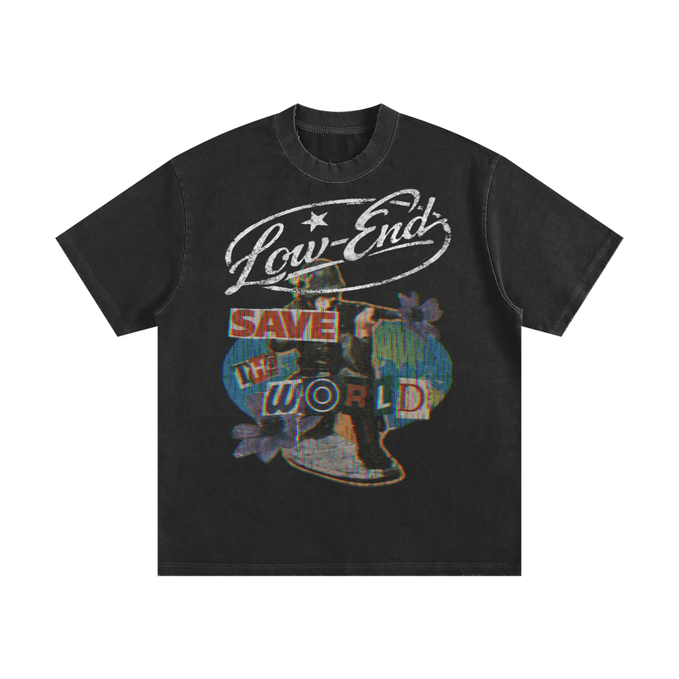 "SAVE THE WRLD!" TEE